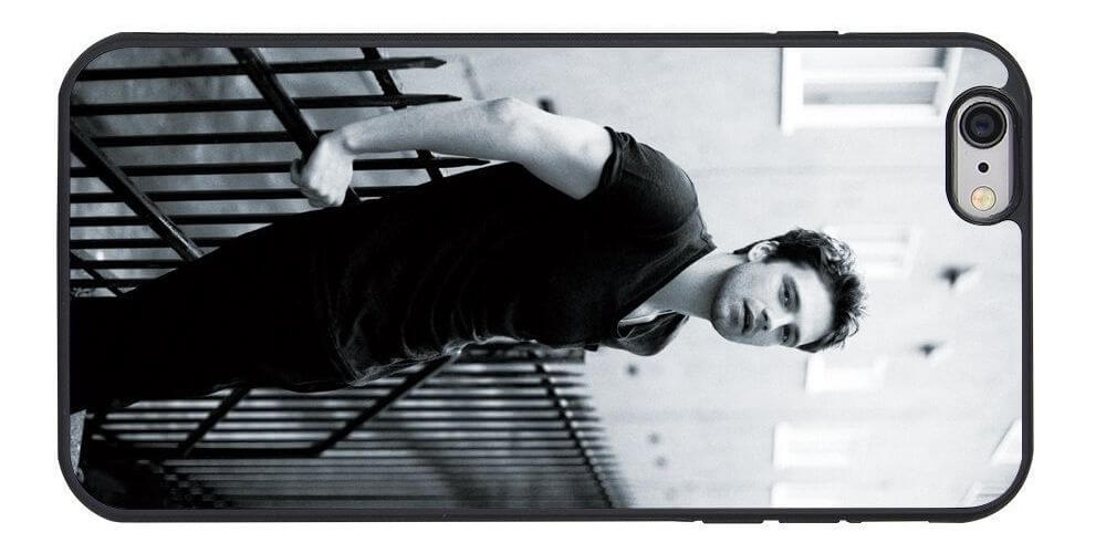 Coque transparente Sebastian Stan : Transformez votre iPhone en héro